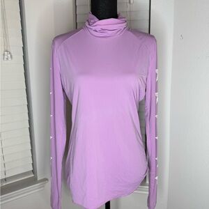 Elegant Lilac Long Sleeve Women's Top